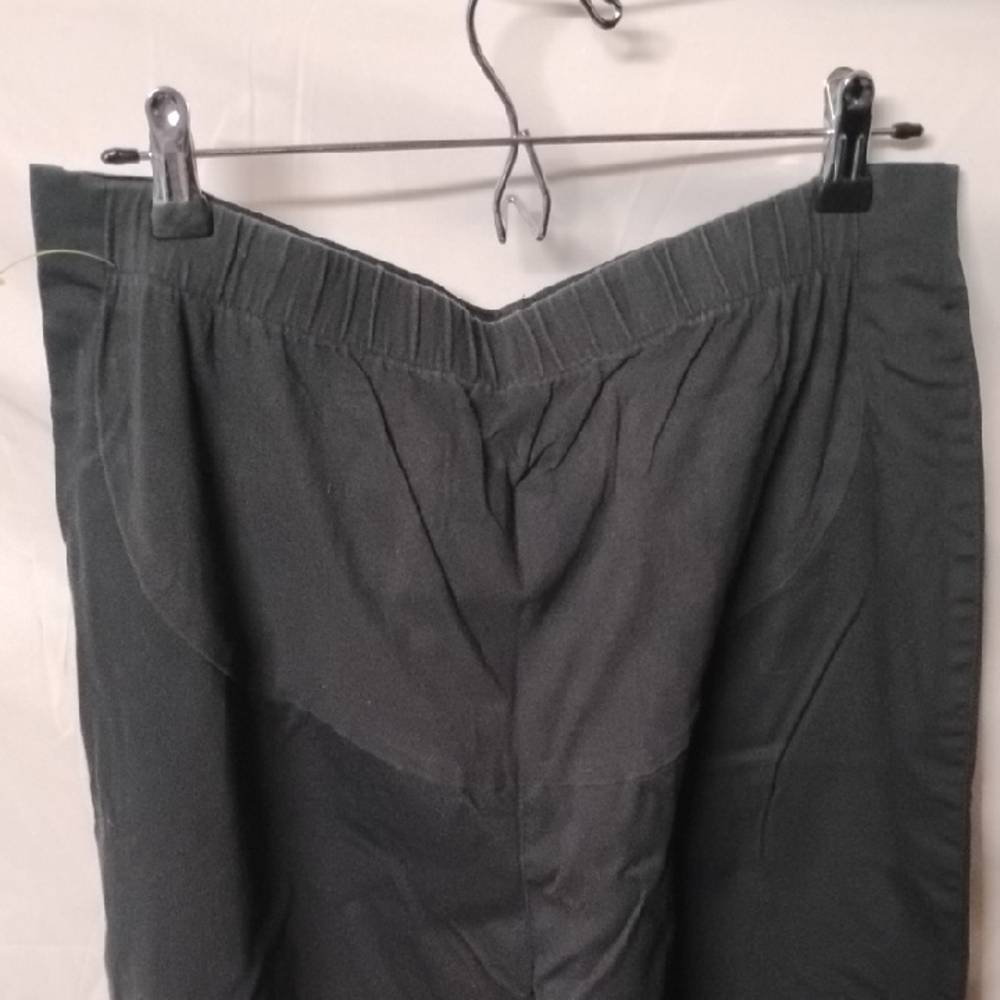 HMR0014 Duo Maternity Charcoal Dress Pants